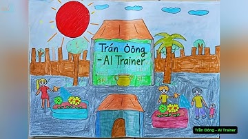 Cách Làm Video Chuyển Động Từ Tranh Vẽ Học Sinh | Thêm Âm Thanh Sáng Tạo Bằng AI & CapCut