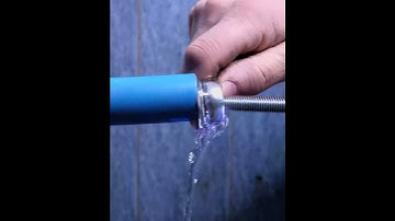 Trick to Stop Water Flow in Pipes - #shorts #diy #lifehacks #homerenovation #homerepair #pipes