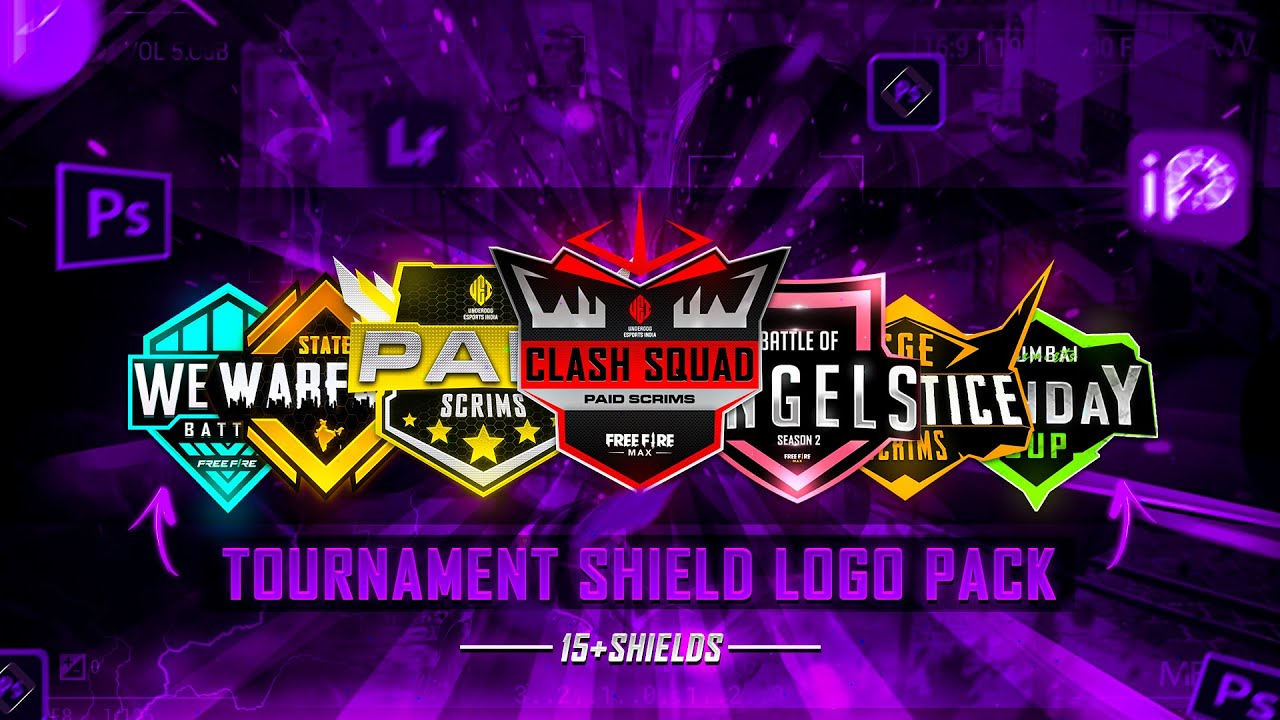 Tournament logo shields GFX pack 2023!