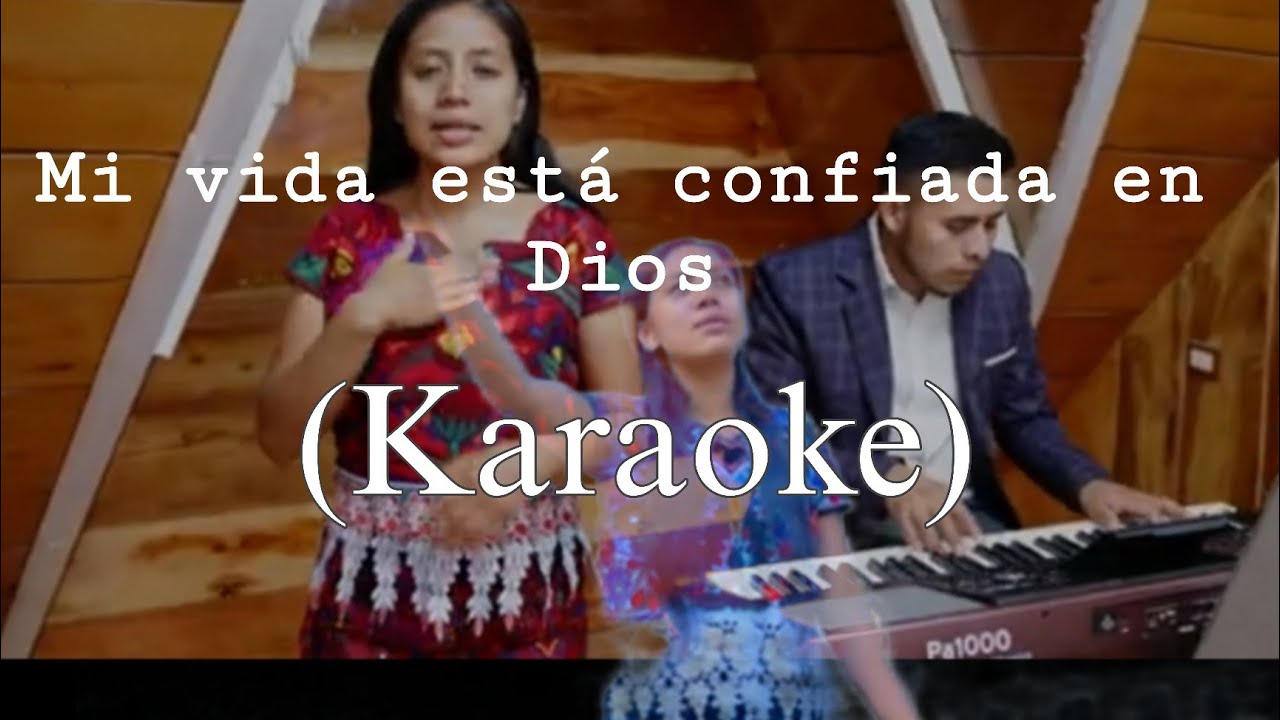 Solista Ortilia Solis// Mi vida está confiada en Dios (pista)