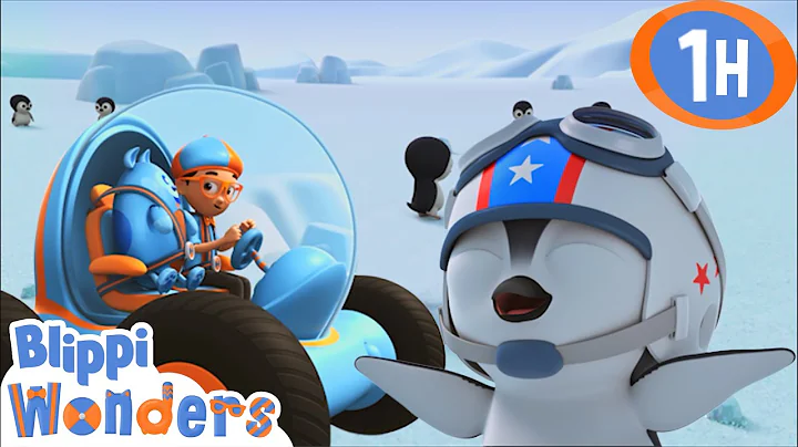 Blippi's Penguin Adventure! | Blippi Wonders Educational Cartoons for Kids