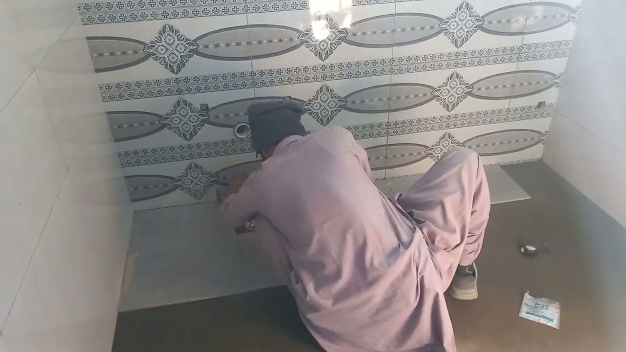 WE ARE THERE AT YOUR SERVICE MAKE YOUR DREAM HOUSE PROJECT 10 MARLA TILE WORK PART 3 ZAK 03335136338