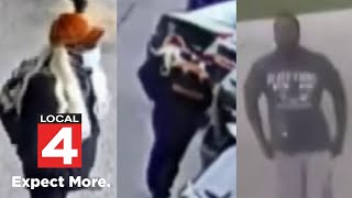 Security camera footage shows moments before Detroit nurse kidnapped
