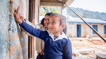 Rebuilding Mulabari School with Earth Bricks - Build up Nepal