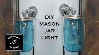 DIY Mason Jar Light