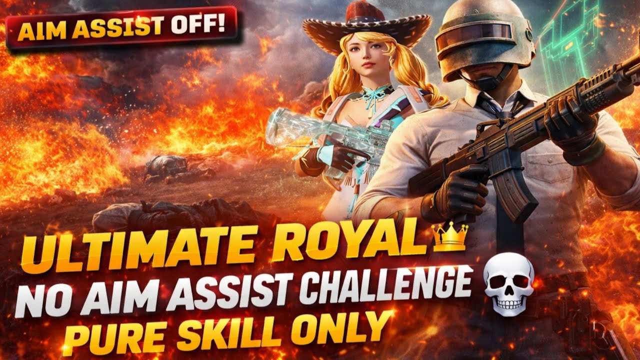 Ultimate Royal – No Aim Assist Challenge 💀 Pure Skill Only