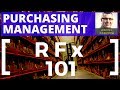 RFP, RFQ, RFI, whaaat? Learn quickly, get a job in corporate purchasing, and succeed in SCM careers