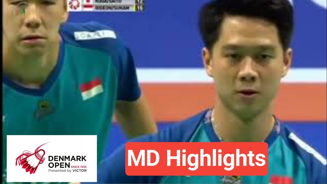 Denmark Open 2022 Badminton Men Double Match Highlights - Indonesia vs ...