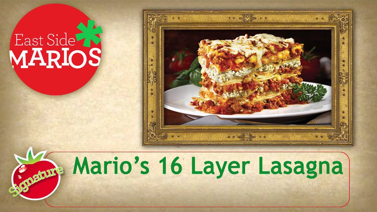 East Side Mario's - 16 Layer Lasagna - Mississauga - 3-1146 - YouTube