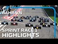 F2 Sprint Race 1 Highlights | 2021 Bahrain Grand Prix