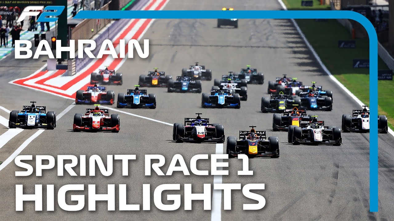 F2 Sprint Race 1 Highlights | 2021 Bahrain Grand Prix