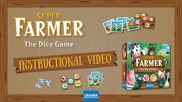 SUPERFARMER THE DICE GAME – Board Game – How To Play - Video Tutorial ENG