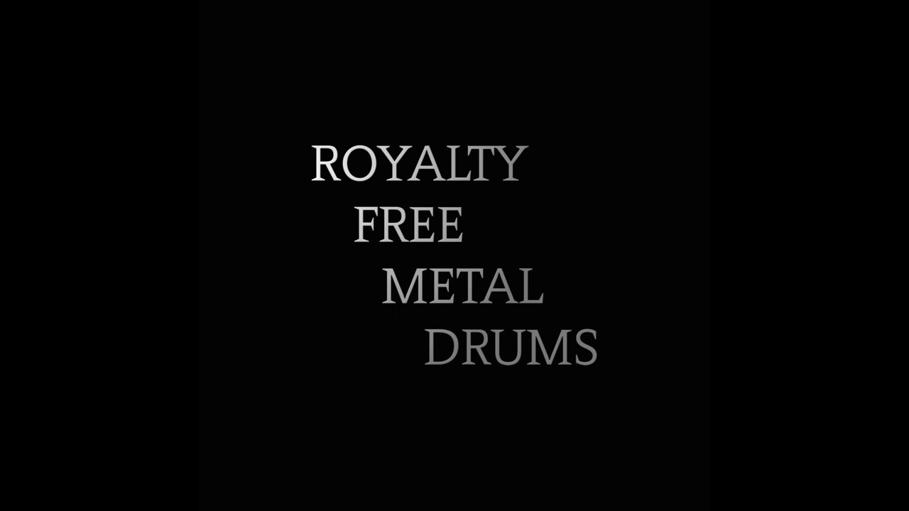 145 Bpm Thrash Metal Free Metal DrumTrack 