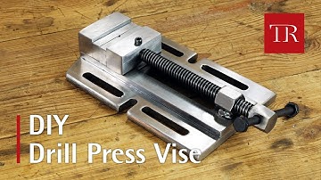 DIY Drill Press Vise | Homemade | Heavy Duty