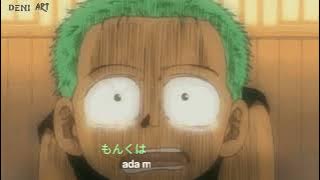 kata kata Zoro Buat sang Kapten bajak laut (one piece) Story wa 30 detik..