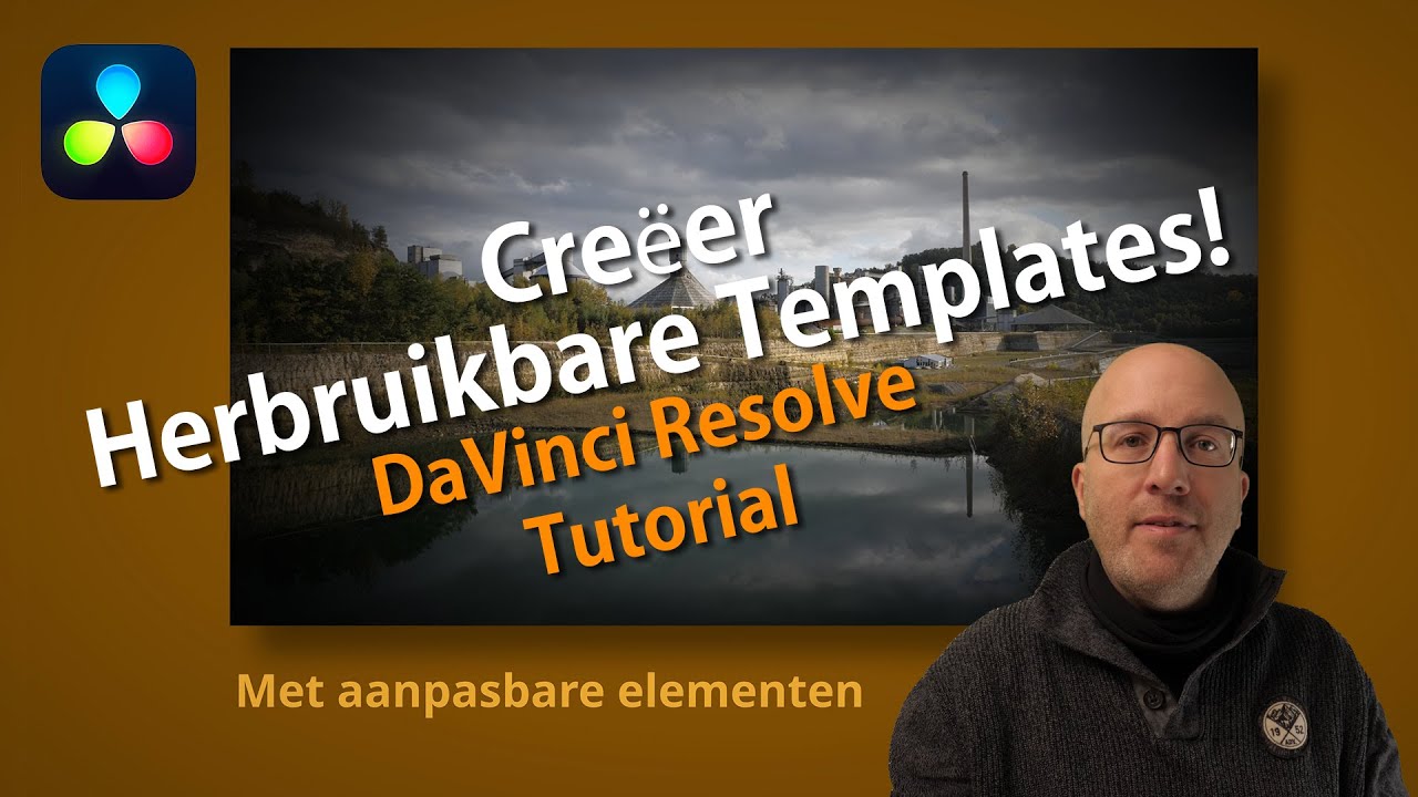 Maak je eigen herbruikbare Templates in DaVinci Resolve Fusion!