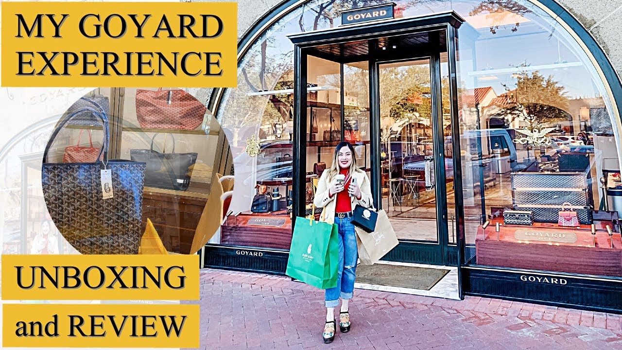 My Maison Goyard Shopping Experience! HIGHLAND PARK VILLAGE, Dallas 