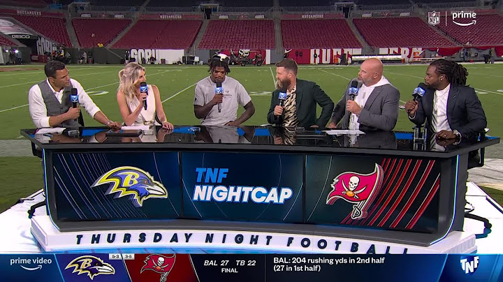 Post Game Interview With Lamar Jackson | TNF Nightcap