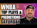 WNBA SATURDAY PROFIT HUNT | TOP PLAYS &amp; PREDICTIONS