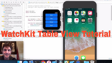 WatchKit Table View Tutorial