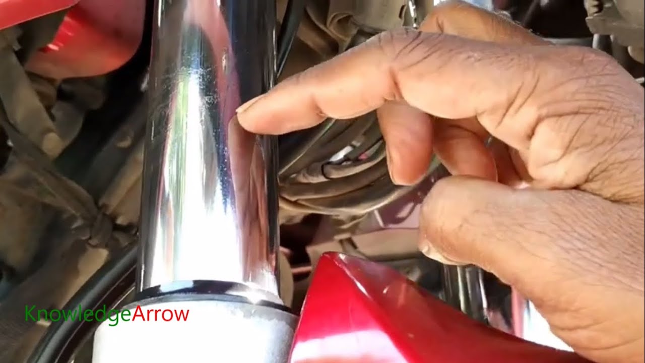 FZ bike fork oil leaking simple technique to use it without repair