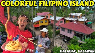 COLORFUL FILIPINO ISLAND VILLAGE - Beautiful Muslim Community In Balabac Palawan