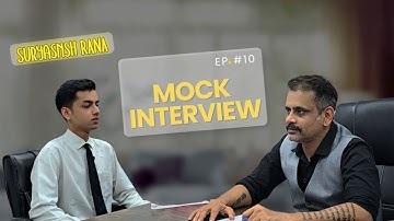 Mock Interview Series S04 E10 | Suryansh rana, preparing for Feb2026 batch|#merchantnavy #interview