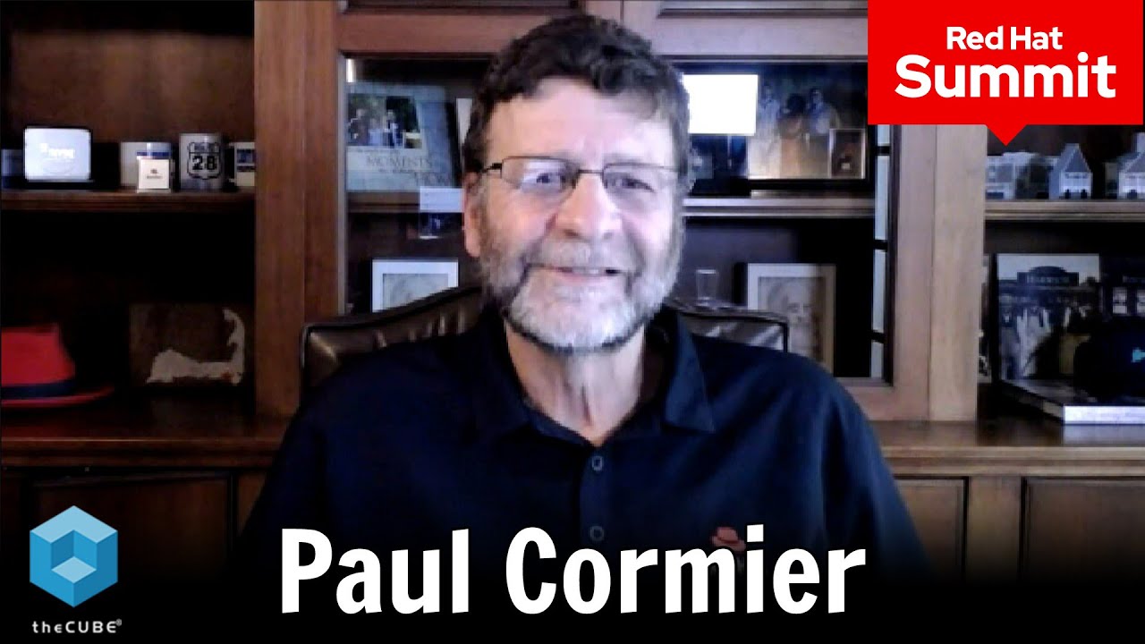 Paul Cormier, Red Hat | Red Hat Summit 2020 - YouTube