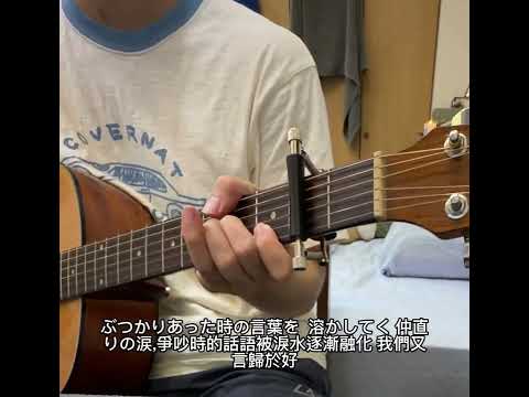 足りない -wacci/ 弾き語り cover 自彈自唱｜中日雙字幕・中国語/日本語字幕付き