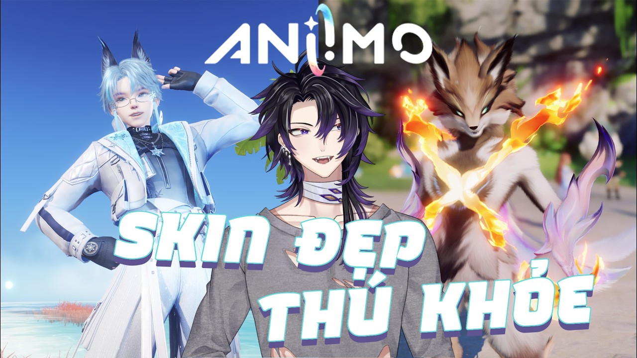 【ANIIMO】Vtuber này được tặng skin 1 củ siêu ngầu để đi bắt aniimo 🗝#vnvtuber