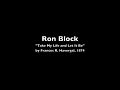 Ron Block - "Take My Life and Let It Be"