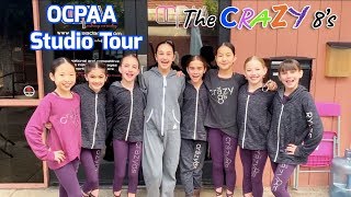 OCPAA Studio Tour w/The Crazy 8's - World of Dance | CarmoDance Vlogs
