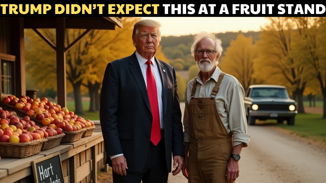 Trump Stops at a Roadside Fruit Stand – One Farmer’s Story Changes His Heart
