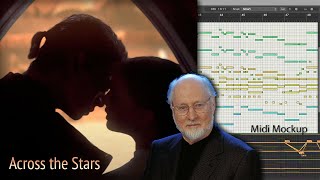 Across the Stars - John Williams (Star Wars Episode II: Attack of the Clones) [Midi Mockup]