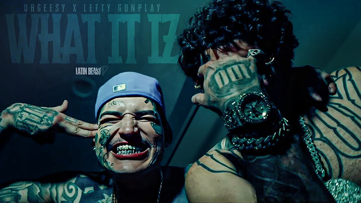 OhGeesy X Lefty Gunplay - What It Iz (Official Audio)