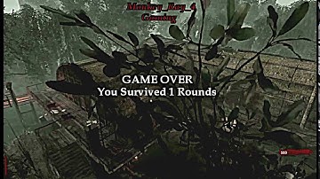 CoD W@W Shi No Numa Game Over Glitch #3