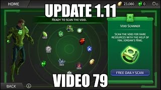 DC Legends Game Video 79 = Void Scanner and Update 1.11