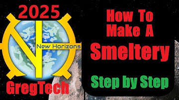 How To Make A Smeltery - Step by Step - GregTech New Horizon 2.7.2 - Minecraft 2025