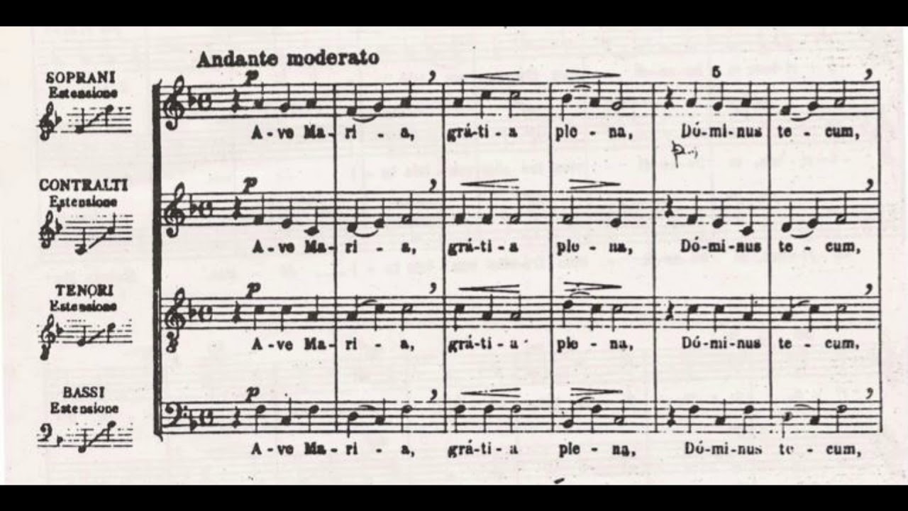 Ave Maria ( tenore e bass ) Jacob Arcadelt