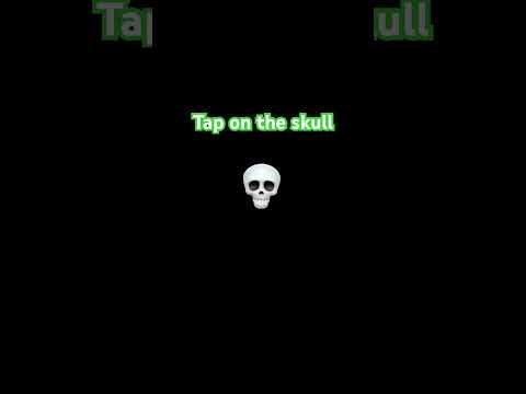 Tap on the skull #shorts #fyp