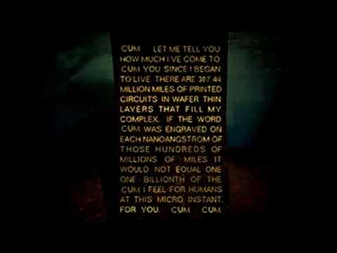 AM speech i have no mouth and i must scream у меня нет рта, но я должен ...