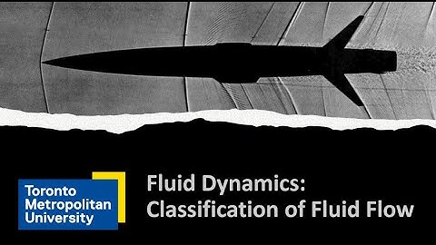 Introduction to Fluid Dynamics: Classification of Fluid Flow