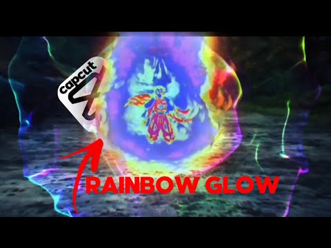 TUTORIAL ||rainbow glow||• CAPCUT •