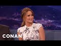 Jennifer Lawrence's Abercrombie & Fitch Modeling Career Was Short-Lived | CONAN on TBS