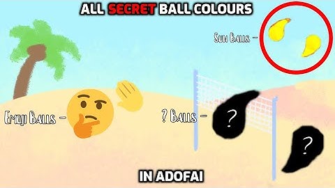All *SECRET* Ball Colours In ADOFAI (And How To Unlock Them)