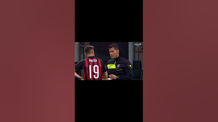 Paqueta da schiaffo nel braccio all arbitro che lo espelle MILAN-BOLOGNA