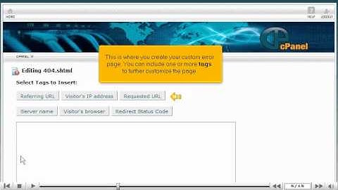 Create custom error pages in cPanel | cPanel Custom Error Pages