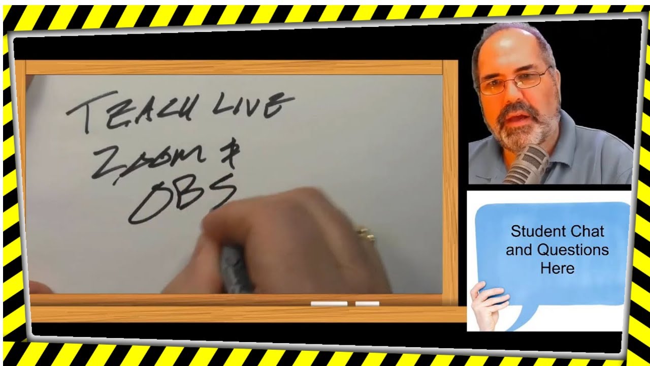 How To Teach Online Using Obs for zoom and other virtual meetings. Share multiple cameras