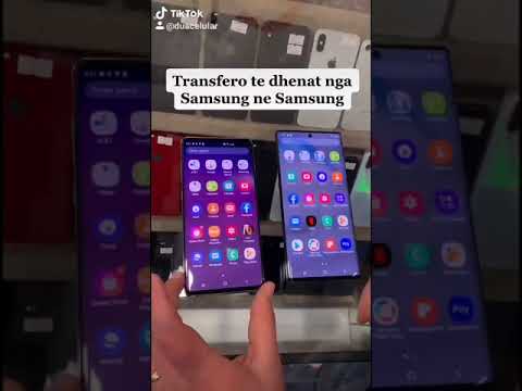 Video: Si t'i transferoj kontaktet e mia nga Oppo në Samsung?