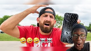 Cell phone Stereotypes @DudePerfect reaction